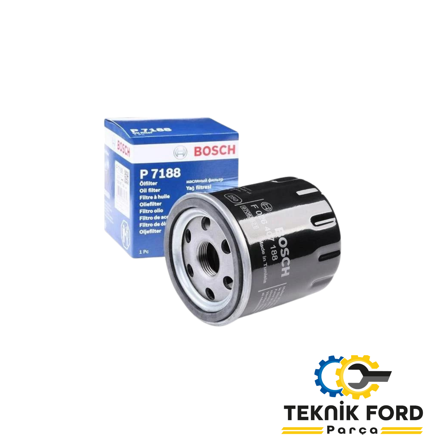 Ford Custom 2012-2017 2.2 TDCI Yağ Filtresi Bosh Marka