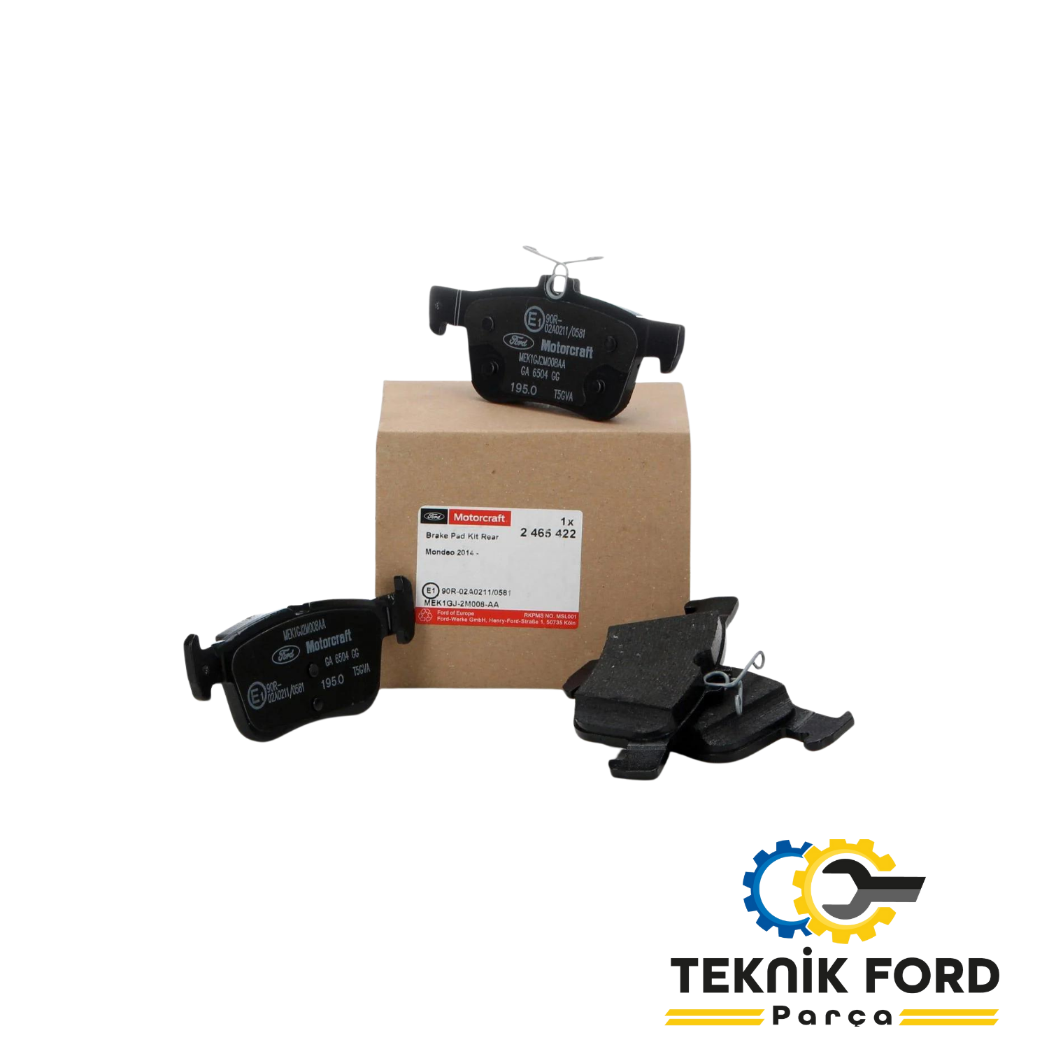 Ford Focus 2004-2018 Arka Disk Balata Takımı Orjinal