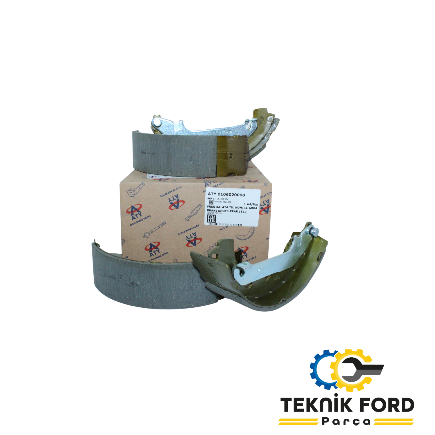 Ford Connect 2003-2013 Arka Balata(Kampana Tip) Yerli