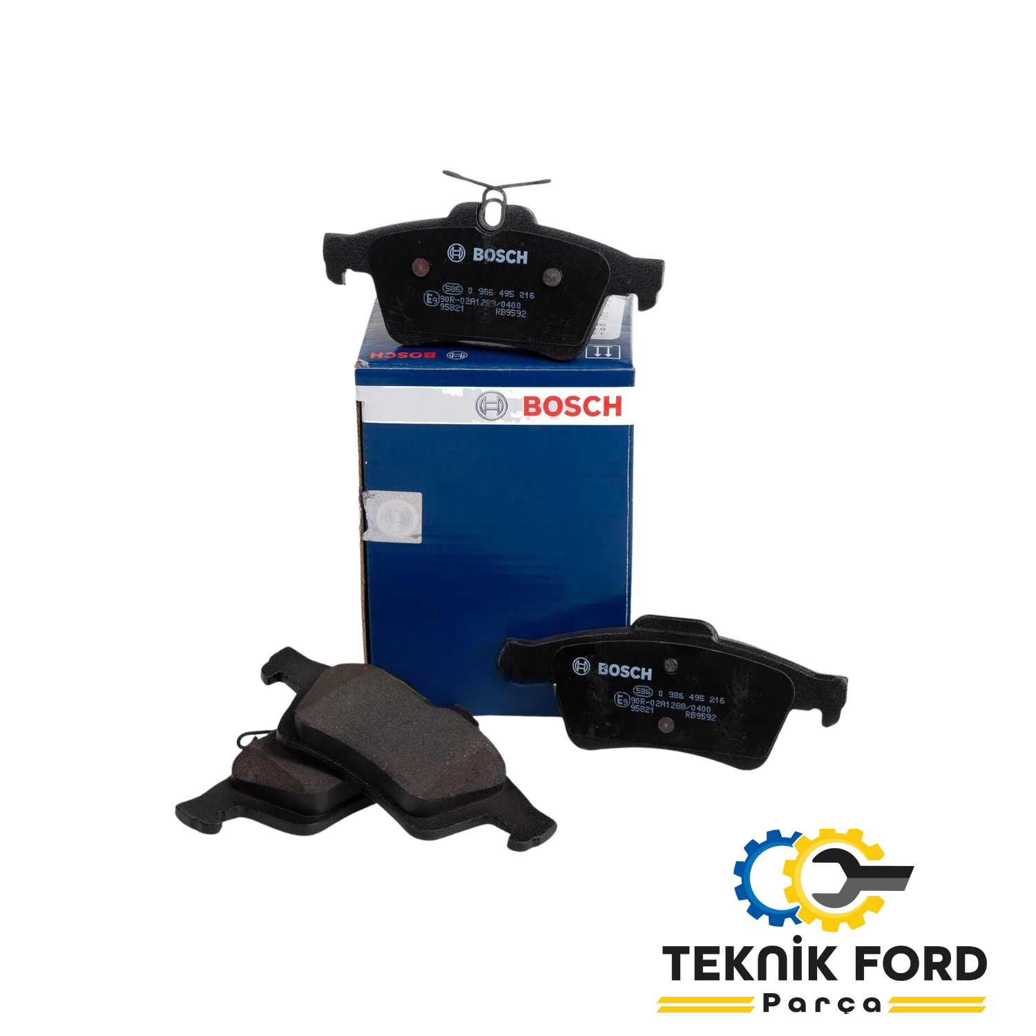 Ford C-Max 2004-2018 Arka Balata Bosh Marka