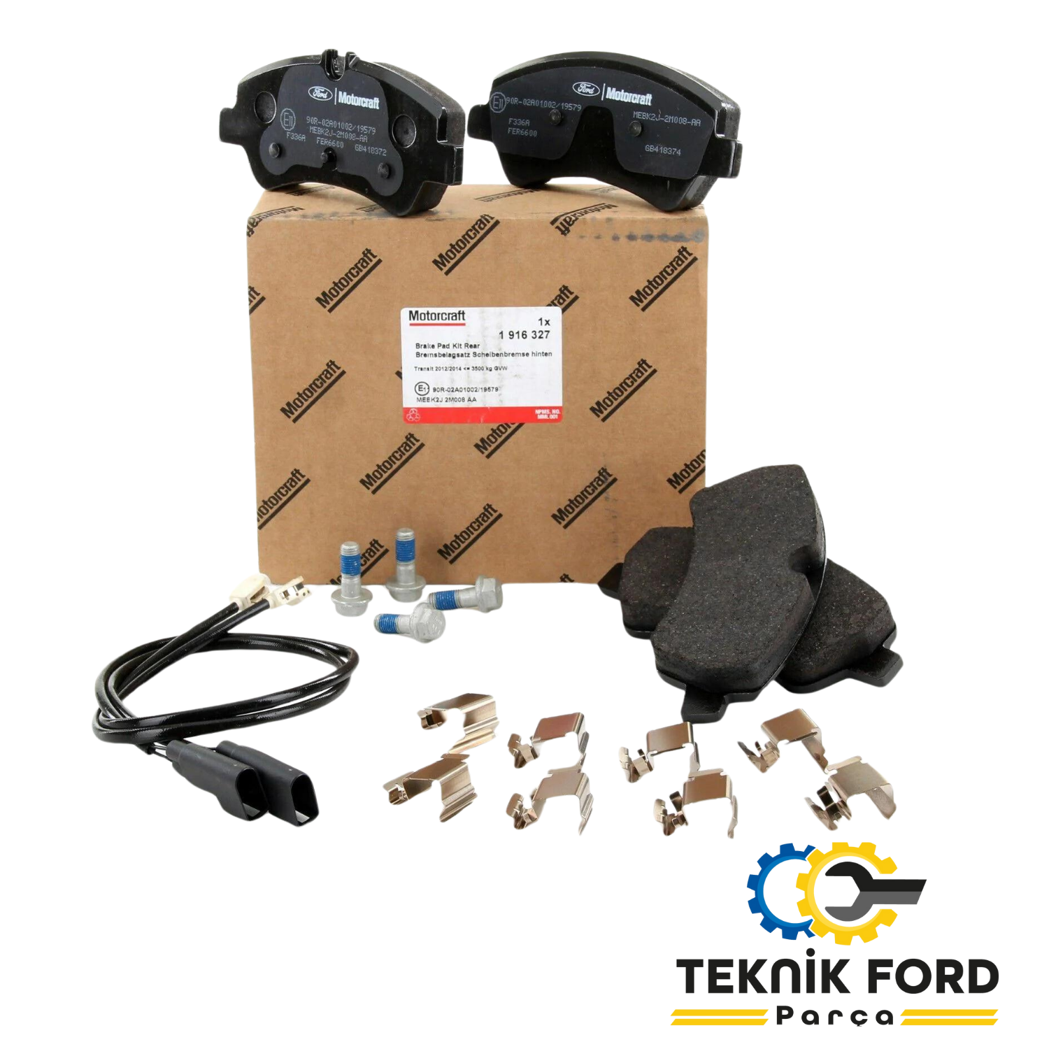 Ford Custom 2012-2019 Arka Balata Orjinal