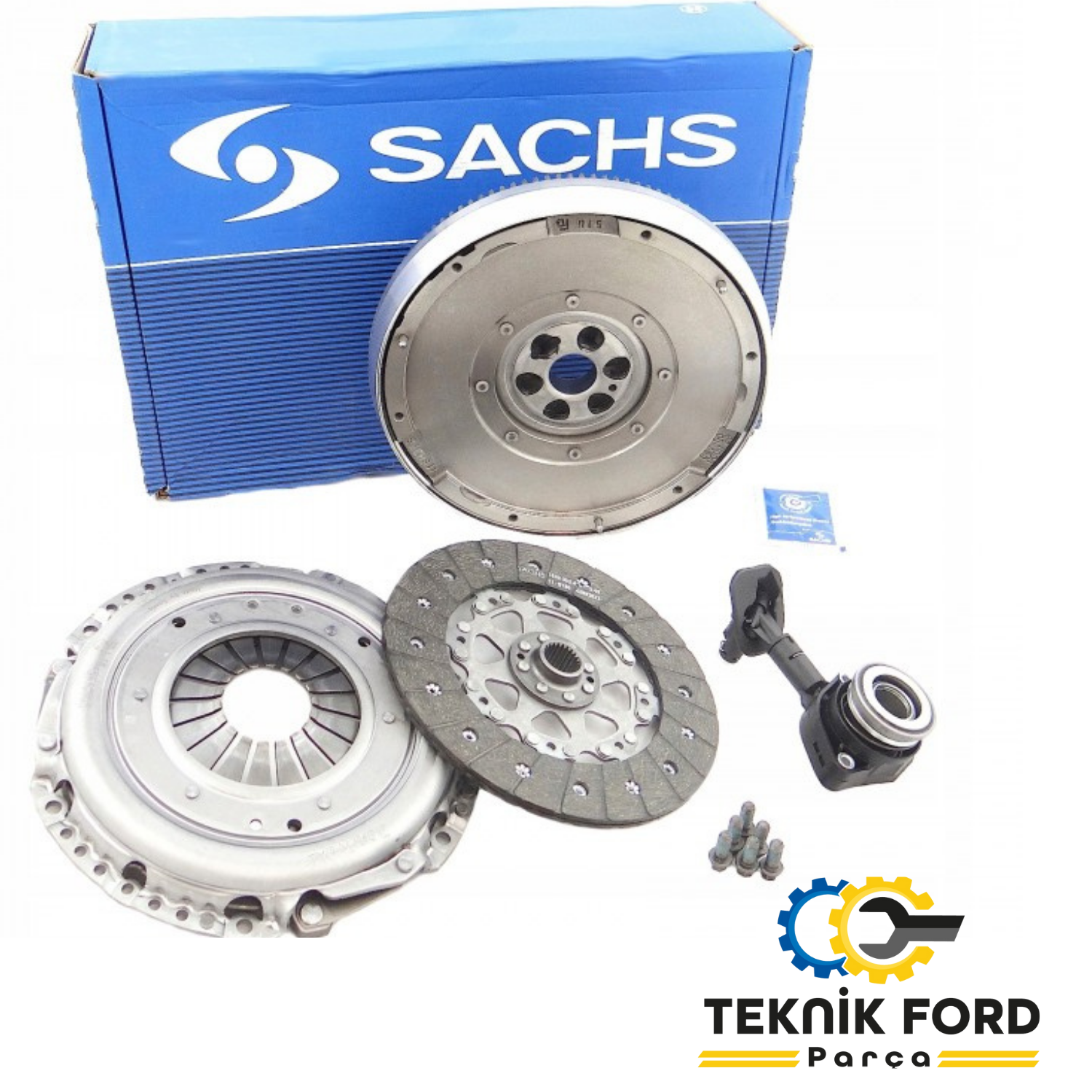 Ford Focus/C-Max 2011-2017 1.5/1.6 TDCİ Volantlı Debriyaj Set Sacsh Marka