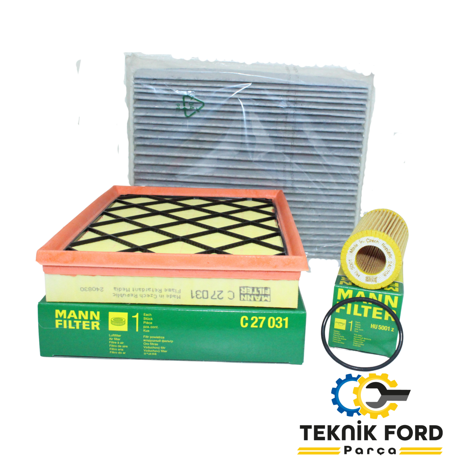Focus 2019- 1.5 TDCI Otomatik Vites Yağ Bakım Seti Mann