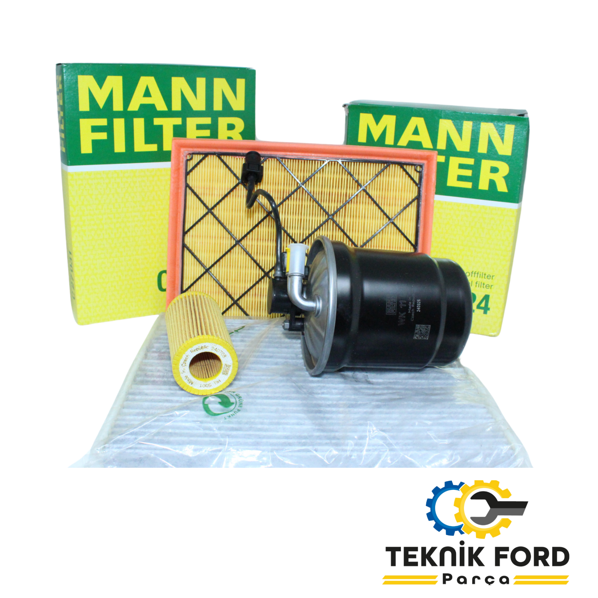 Focus 2019- 1.5 TDCI Otomatik Vites Yağ Bakım Seti Mann
