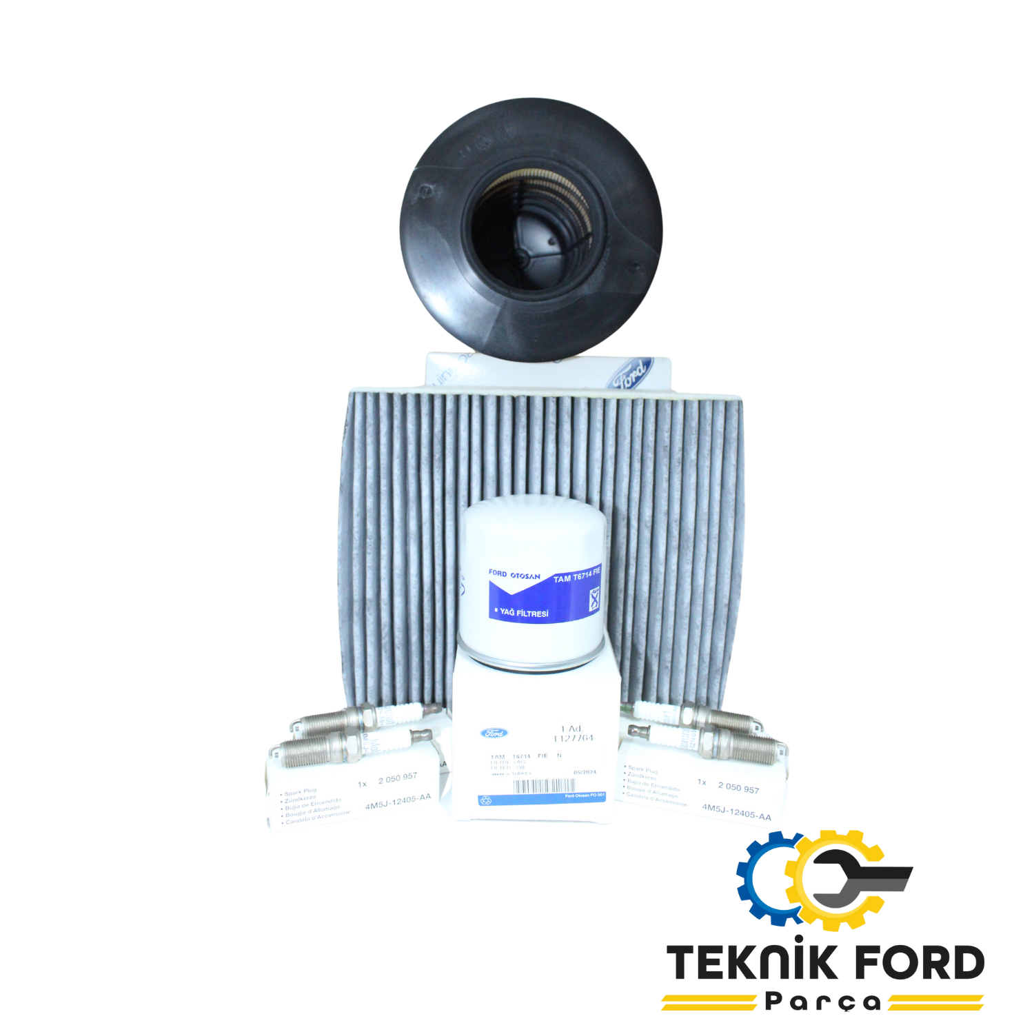Ford Focus/C-Max 2005-2018 1.6 Benzinli Yağ Bakım Filtre Seti Orjinal