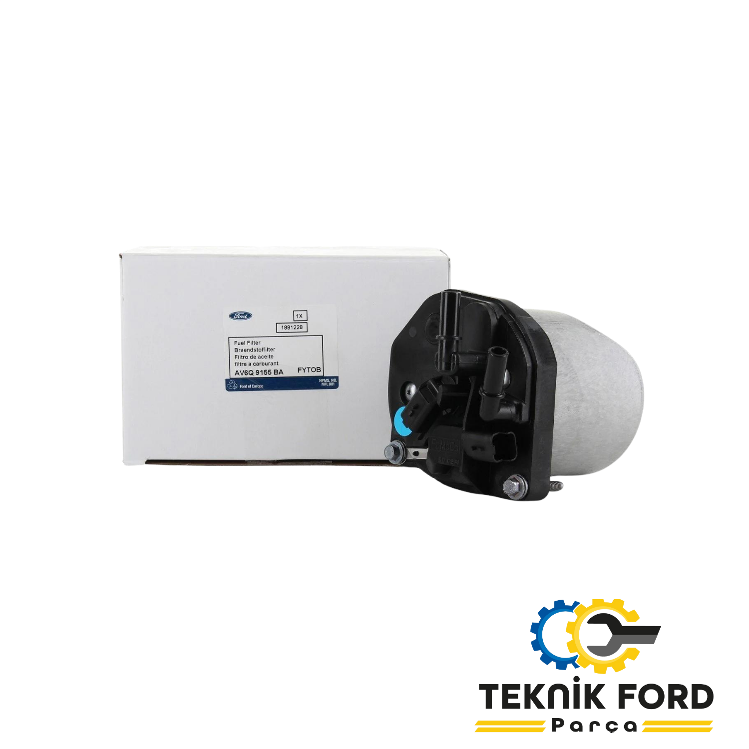 Ford Connect 2014- Euro 5 1.6 TDCI Komple Mazot Filtresi Orjinal