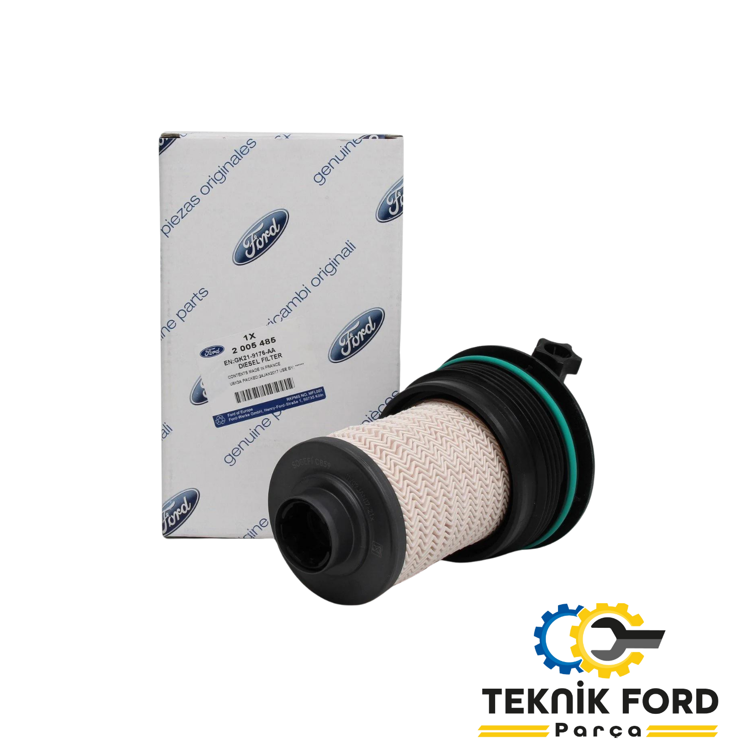 Ford Custom 2018- 2.0 Ecoblue Mazot Filtresi Orjinal