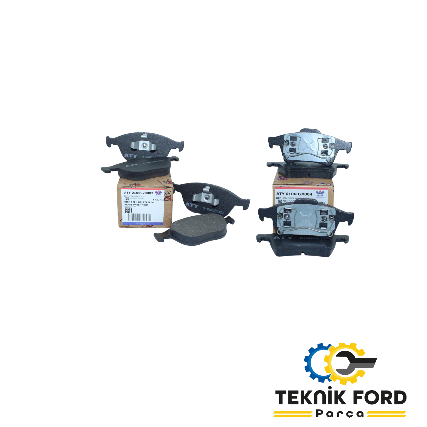 Ford Connect 2003-2013 Ön ve Arka Balata Seti Yerli