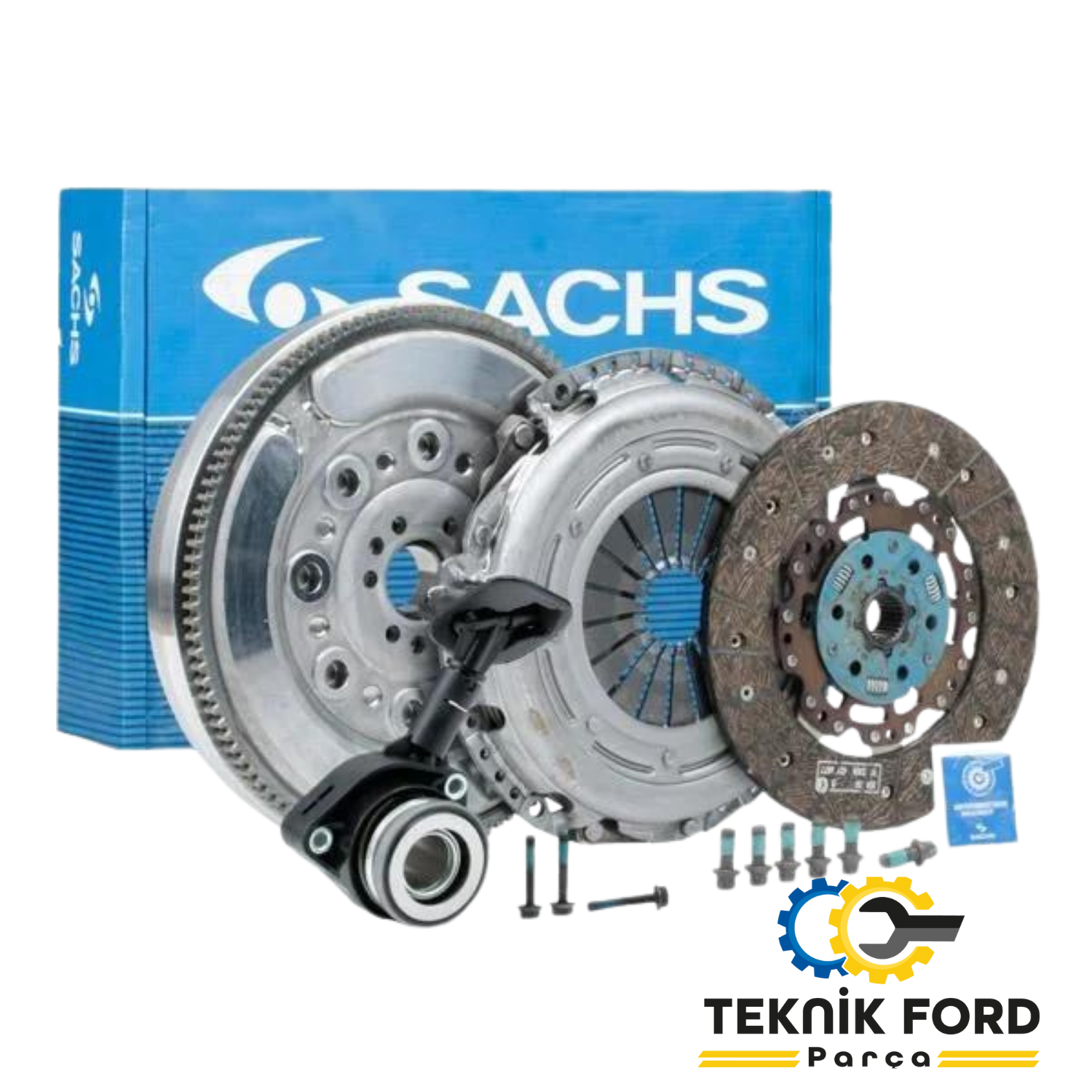 Ford Focus/C-Max 2005-2011 1.6 TDCİ Volantlı Debriyaj Set Sacsh Marka