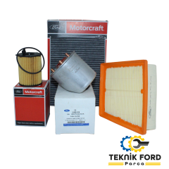 Ford Fiesta 2009-2017 1.6/1.5 TDCi Yağ Bakım Filtre Seti Orjinal