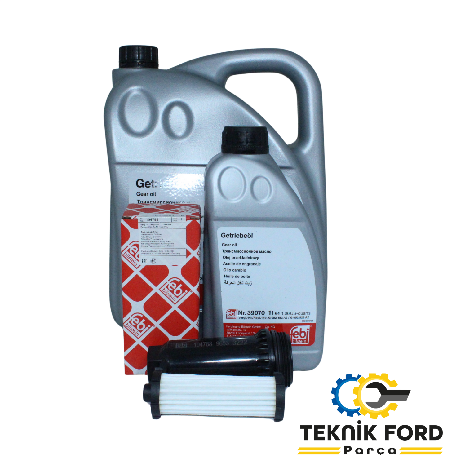 Ford Connect 2014- Otomatik Şanzıman Yağı ve Filtresi Febi