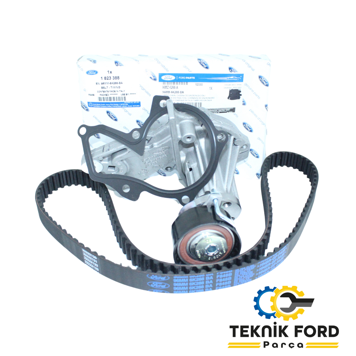 Ford Focus 2005-2018 1.6 Benzinli Triger+Devirdaim Set Orjinal